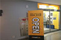 Convenience store entrance at SEOULTECH residence