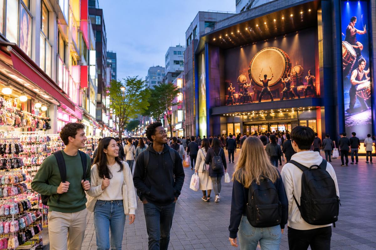 Myeongdong & Nanta show